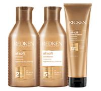 Redken all soft Care Trio (Shampoo 300 + Conditioner 300ml + Cream 250ml)