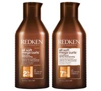 Redken all soft mega curls Set (champú 300 ml + acondicionador 300 ml)
