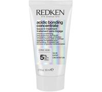 Redken Acidic Bonding Concentrate Leave In Treatment, Bond Repair for Damaged Hair with Heat Protection 50ml
