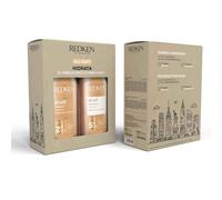 Redken, Kit con Champú Hidrante y Acondicionador con Aceite de Argán para Cabello Seco y Frágil, All Soft, 500 + 500 ml