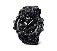 Redlemon Reloj digital analógico deportivo militar para hombre, pantalla con iluminación, cronómetro, alarma y fecha, modelo 1155B, Negro camuflaje, Unitalla, Deporte