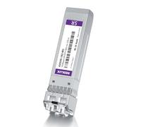 REDLUX Módulo Gbic multimodo SFP+ SR 10G, MMF de 850 nm, conector LC dual, hasta 300 metros, compatible con Cisco SFP-10G-SR, Meraki, Mikrotik S+85DLC03D, Ubiquiti, Netgear, D-Link