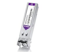 REDLUX Transceptor SFP 1G SX, MMF de 850 nm, conector LC dual, hasta 550 metros, compatible con Cisco, Meraki, Ubiquiti UniFi, Mikrotik, Fortinet, TP-Link, Netgear