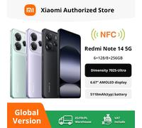 Xiaomi Redmi Note 14 16,9 cm (6.67") Ranura híbrida Dual SIM 4G USB Tipo C 8 GB 256 GB 5500 mAh Azul