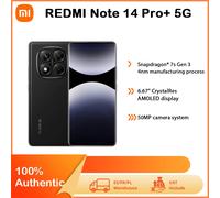 Redmi Note 14 Pro+ 5G Smartphone NFC Snapdragon 7s Gen 3 Cámara Trasera de 200 MP IP68 Midnight Black