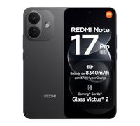 REDMI Note 17 Pro 5G, Smartphone 6+256GB, Negro, batería de 8340mAh | Cámara OIS de 50 MP, carga de 67 W, Snapdragon® 6s Gen 4, pantalla flagship de 3500 nits, HyperAI