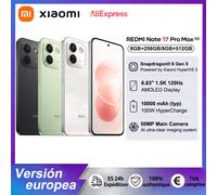 Xiaomi redmi note 17 pro max 5g 8gb 512gb black (MZB0P3YEU)