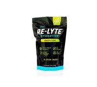 REDMOND Re-Lyte HYDRATION Drink Mix LEMON LIME, 30 sobres de 6,3 g - Electrolitos en polvo, sin azúcar, con auténtica sal Redmond Real Salt y más de 60 minerales y oligoelementos esenciales