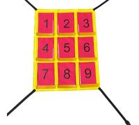 redobjetivo de Ataque de softbol: reddeentrenamiento de bateo de béisbol de 69x53 cm, Pantalla de práctica portátil con diseño de Soporte Resistente, Entrenamiento de Lanzamiento preciso | reddee