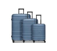 Redolz Essentials 11 4 ruedas Set de maletas 3 piezas Con fuelle expandible azul
