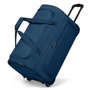 REDOLZ Artículos comunes Duffle Essentials, azul marino, M, Bolsa de viaje con ruedas