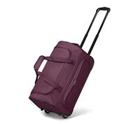 REDOLZ Artículos comunes Duffle Essentials, granate, S, Bolsa de viaje con ruedas
