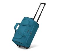 REDOLZ Artículos comunes Duffle Essentials, petróleo, S, Bolsa de viaje con ruedas