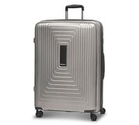 REDOLZ Artículos comunes Essentials 14, gris café metálico, Trolley L+ (77 cm) erweiterbar, Carro rígido con ruedas giratorias