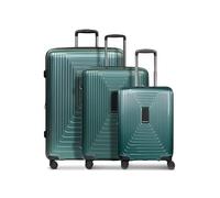 REDOLZ Artículos comunes Essentials 14, Verde perla metálico, 3-Set+, Carro rígido con ruedas giratorias