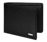 REDOLZ Artículos comunes Leather Essentials 1, Color negro., Querformat (mit Klappe), Clásico