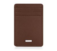 REDOLZ Artículos comunes Leather Essentials 2, coñac, Kartenetui (mit Geldklammer), Clásico