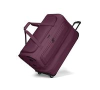 Redolz Bolsa de viaje Duffle Essentials con 2 ruedas, 70 cm de largo y asa expansible rojo