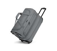 Redolz Bolsa de viaje Duffle Essentials de 2 ruedas 55 cm M con solapa de expansión gris