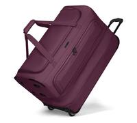 Redolz Bolsa de viaje Duffle Essentials de 2 ruedas 70 cm L con solapa de expansión rojo