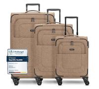 REDOLZ Carretilla Essentials 12 Trolley-Set 3 -Piezas Coffee marrón