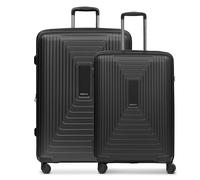 REDOLZ Carretilla Essentials 14 Trolley Set 2 -Piezas Black Metallic Negro
