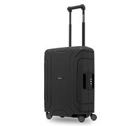 REDOLZ Essentials 15 Productos habituales, Profundo Negro, Koffer S (55 cm), Carro rígido con ruedas giratorias