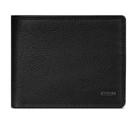 Redolz Cartera de piel Essentials QF RFID 12 cm desplegable negro
