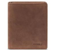 Redolz Cartera Leather Essentials HF de piel RFID 9,5 cm marrón