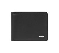 Redolz Cartera Leather Essentials QF de piel con protección RFID, 12 cm, desplegable negro