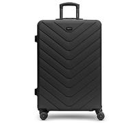 REDOLZ Distintivo Essentials 07, Negro , Koffer L (79 cm), Carro rígido con ruedas giratorias