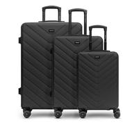 Redolz Essentials 07 3-SET 4 ruedas Set de maletas 3 piezas gris