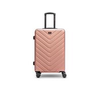 Redolz Essentials 07 MEDIUM 4 ruedas Trolley 67 cm rosa dorado