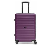 REDOLZ Essentials 08 Productos habituales, morado, Koffer M (65 cm), Carro rígido con ruedas giratorias