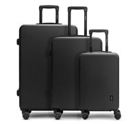 Redolz Essentials 09 3-SET 4 ruedas Set de maletas 3 piezas negro