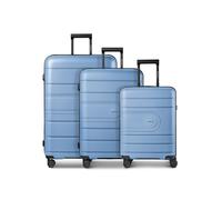 Redolz Essentials 11 4 ruedas Juego de maletas 3 piezas Con asa expansible azul