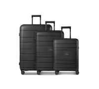 Redolz Essentials 11 4 ruedas Juego de maletas 3 piezas Con asa expansible negro