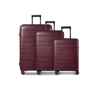 Redolz Essentials 11 4 ruedas Juego de maletas 3 piezas Con asa expansible rojo