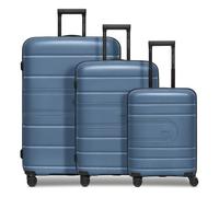 Redolz Essentials 11 4 ruedas Set de maletas 3 piezas Con fuelle expandible azul