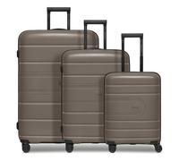Redolz Essentials 11 4 ruedas Set de maletas 3 piezas Con fuelle expandible gris