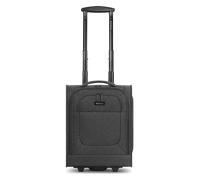Redolz Essentials 12: maleta de cabina con 2 ruedas para colocar debajo del asiento, XS, 43 cm, acoplable beige