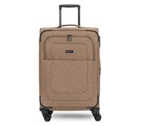 Redolz Essentials 12 MEDIUM, Trolley con 4 ruedas de 67 cm y asa expansible marrón