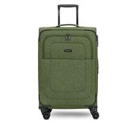 Redolz Essentials 12 MEDIUM, Trolley con 4 ruedas de 67 cm y asa expansible verde