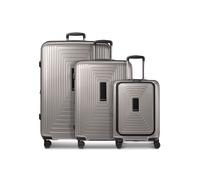 Redolz Essentials 14 4 ruedas Juego de maletas 3 piezas Con asa expansible gris