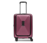 REDOLZ Carretilla con Compartimento para portátil Essentials 14 Trolley (Exp. with Front Pocket) Aubergine Metallic púrpura
