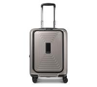 Redolz Essentials 14 4 ruedas Trolley de cabina S 55 cm Compartimento para laptop Con fuelle expandible gris