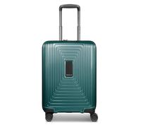 Redolz Essentials 14: maleta de cabina con 4 ruedas, 55 cm, modelo slim verde