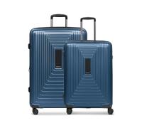 REDOLZ Essentials 14 - Maleta rígida (2 piezas, 40 x 23 x 55 cm, con compartimento para portátil, 3,2 kg, 52 x 34 x 77 cm, 4,4 kg, todas las maletas de 5 cm de pliegue)