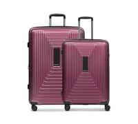 REDOLZ Essentials 14 - Maleta rígida (2 piezas, 40 x 23 x 55 cm, con compartimento para portátil, 3,2 kg, 52 x 34 x 77 cm, 4,4 kg, todas las maletas de 5 cm de pliegue)