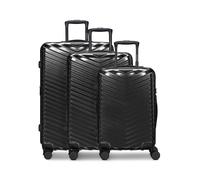 REDOLZ Essentials 18 Parent, negro brillante, 3-Set, Carrito rígido S con ruedas giratorias